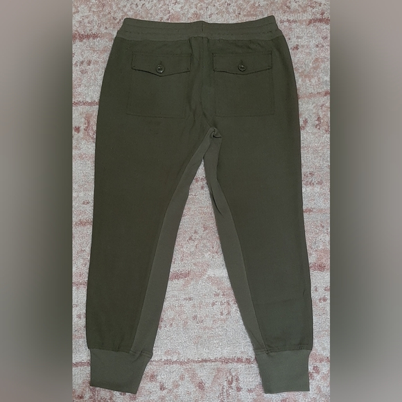 CAbi Marathon Olive Green Lounge Drawstring Jogger Pants - Picture 6 of 8